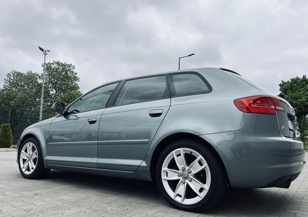 Audi A3 cena 26999 przebieg: 219000, rok produkcji 2009 z Złocieniec małe 529